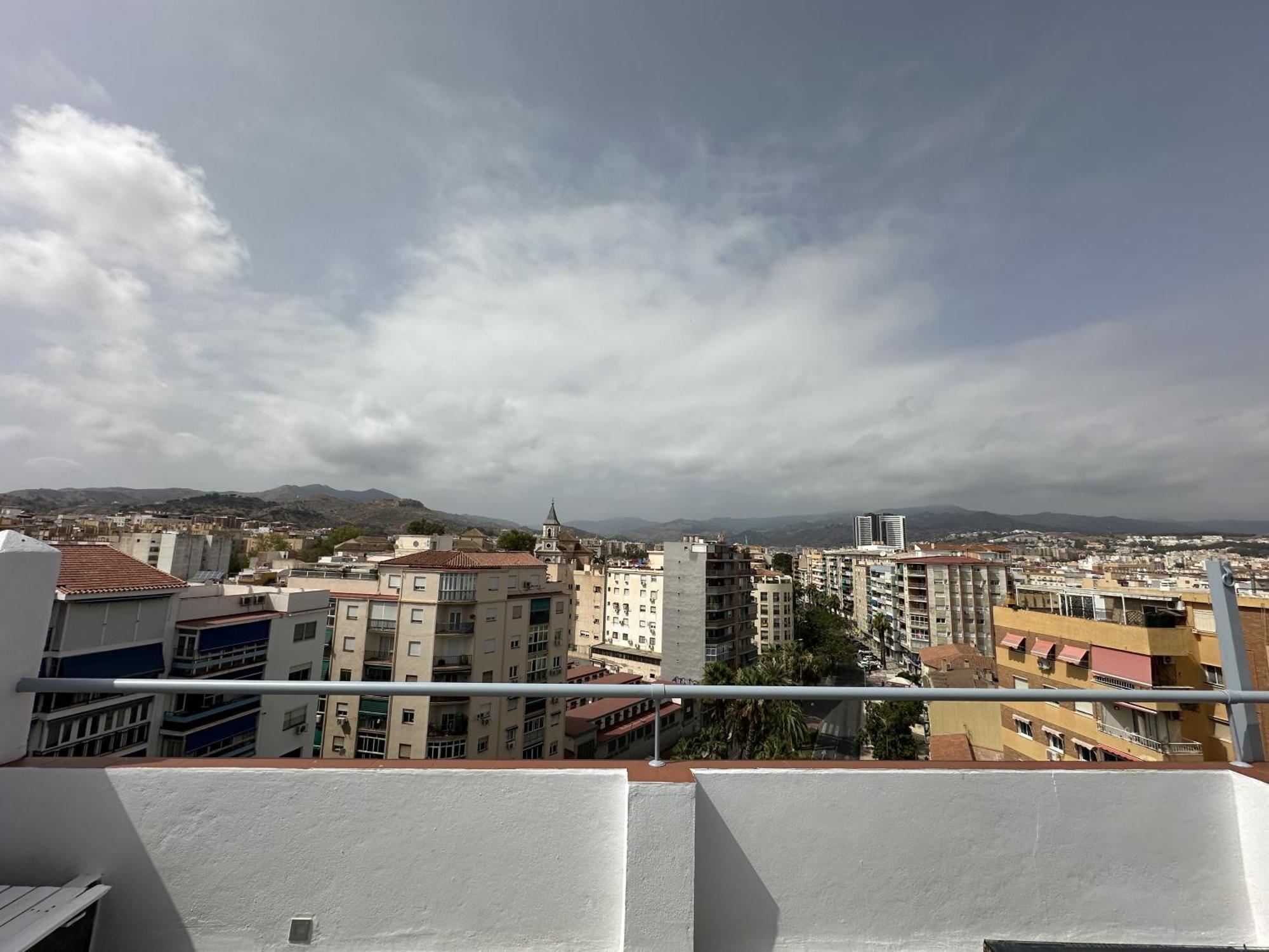 Ferienwohnung Atico Plaza Bailen Malaga Centro Exterior foto