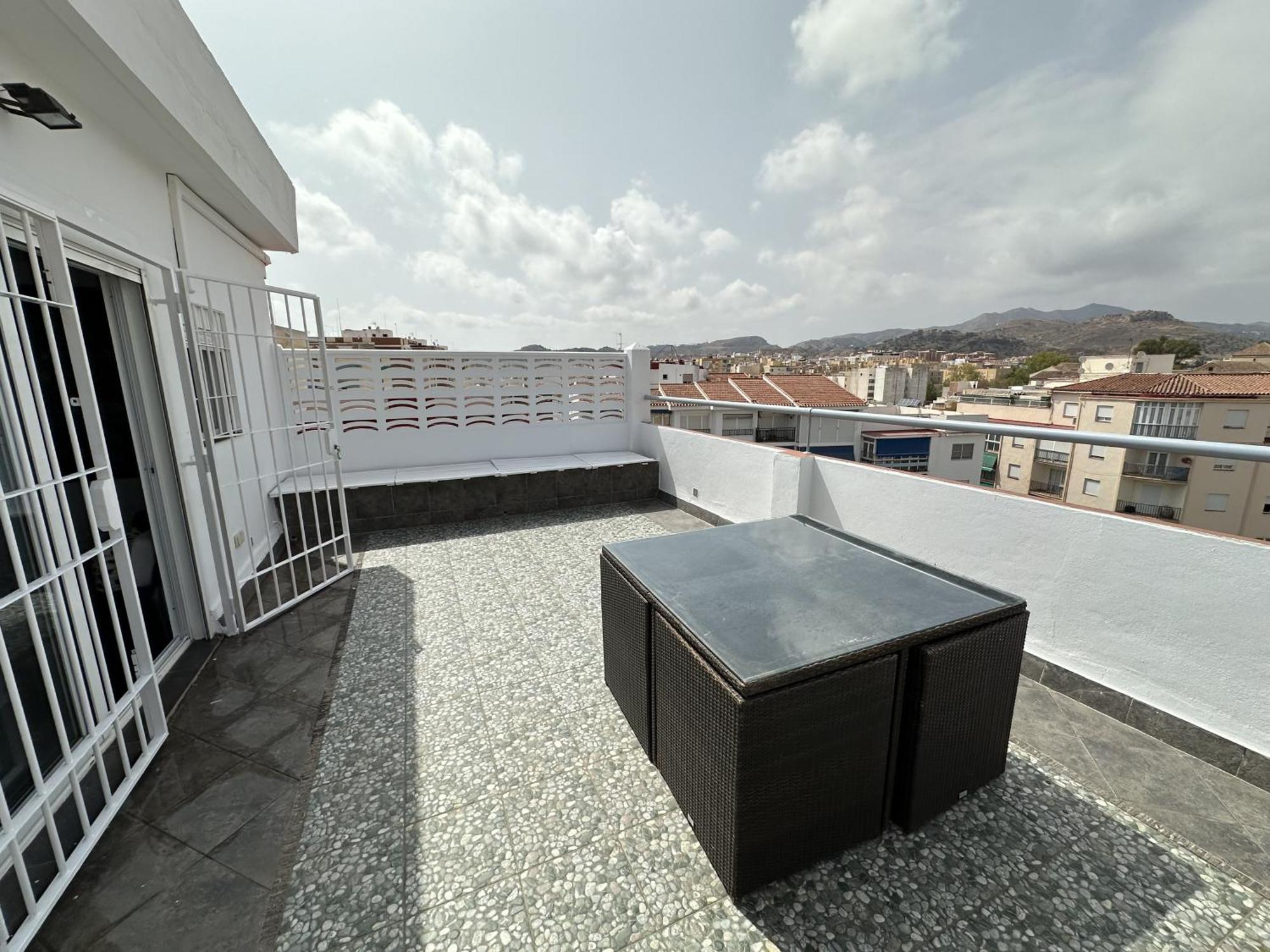 Ferienwohnung Atico Plaza Bailen Malaga Centro Exterior foto